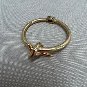 Amber Sceats gold bracelet bangle